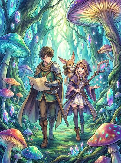 呦呦视频动漫-魔法森林探险记