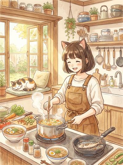 呦呦视频动漫-暖心厨房物语